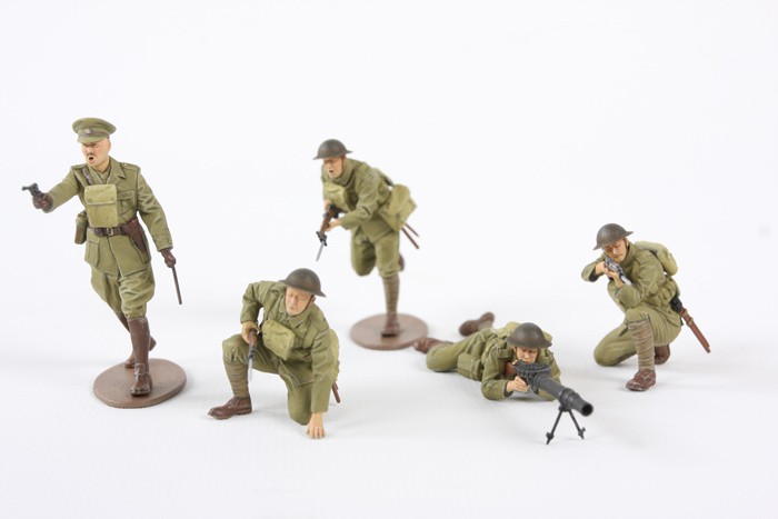TAM-35339 1 by 35 WWI British Infantry - Pack of 5