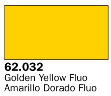 Vallejo Acrylic Paints VLJ-62032 60 ml Bottle Fluorescent Gondel Yellow Premium