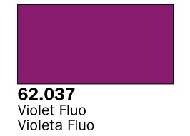 Vallejo Acrylic Paints VLJ-62037 60 ml Bottle Fluorescent Violet Premium