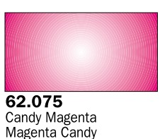 Vallejo Acrylic Paints VLJ-62075 60 ml Bottle Candy Magenta Premium