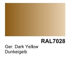 Vallejo Acrylic Paints VLJ-74604 200 ml Bottle German Dark Yellow RAL 7028 Surface Primer -  Vallejo Paint