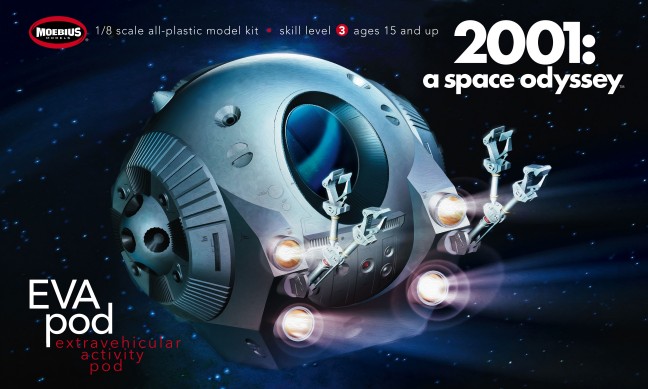 MOE-20014 1 by 8 2001 Space Odyssey - EVA Pod
