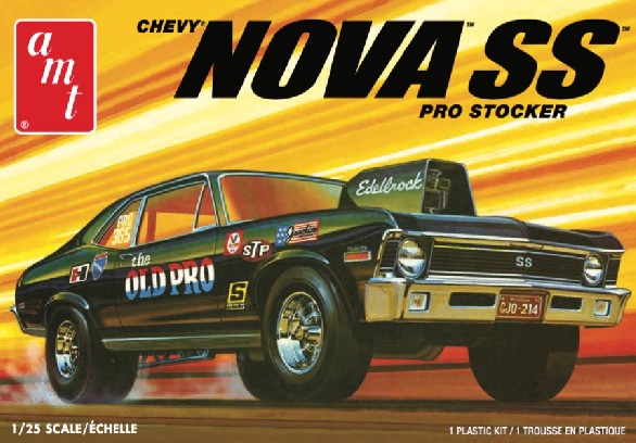 AMT-1142 1 by 25 Chevy Nova SS Pro Stocker
