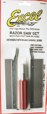 EXL-55670 Razor Saw Set with 2 Blades