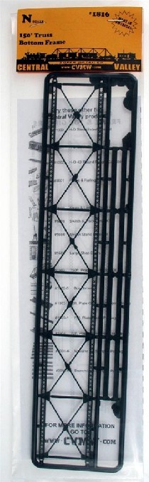 Picture of Central Valley Model Works CVM-1816 N 150 ft. Truss Bottom Frame