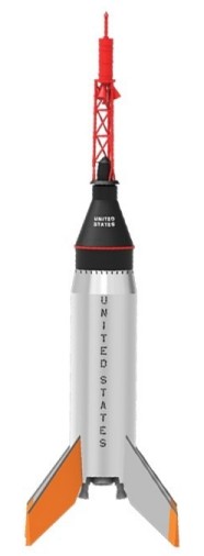 EST-7255 Little Joe I Model Rocket Kit - Skill Level 3