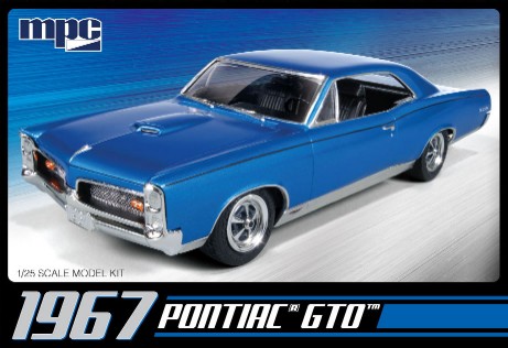 Picture of MPC Plastic Model Kits MPC-710 1 by 25 1967 Pontiac GTO
