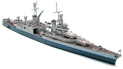 TAM-31804 1 by 700 USS Indianapolis CA35 Cruiser Waterline