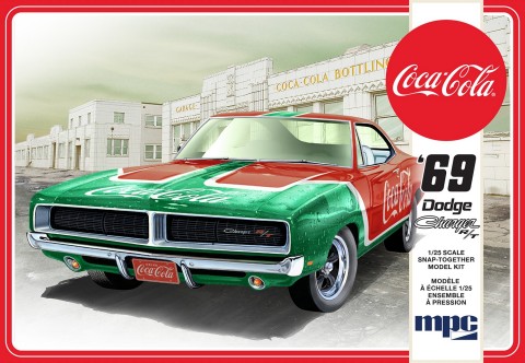 Picture of MPC Plastic Model Kits MPC-919 1 by 25 Coca-Cola 1969 Dodge Charger RT
