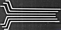 PKS-3101 HO Downspouts - Pack of 6