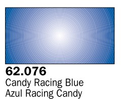 Vallejo Acrylic Paints VLJ-62076 60 ml Bottle Candy Racing Blue Premium