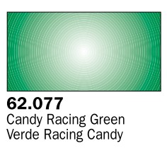 Vallejo Acrylic Paints VLJ-62077 60 ml Bottle Candy Racing Green Premium