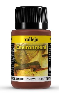 Vallejo Acrylic Paints VLJ-73821 40 ml Bottle Rust Texture Weathering Effect