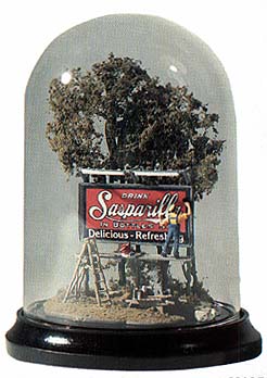 WOO-105 HO Mini Scene Kit - Sign Painter
