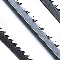 Picture of Zona ZON-36678 Coping Saw Blades for Plastic & Metal&#44; 0.125 x 0.020 x 15TPI - Pack of 4