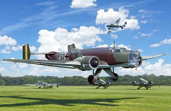 ITA-1391 1 by 72 Ju86E1 & E2 Bomber