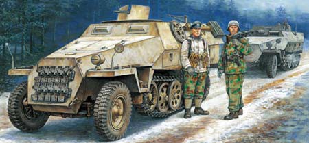 Picture of Tamiya Models TAM-32564 1 by 48 Mtl. SPW SdKfz 251 & 1 Ausf D Halftrack