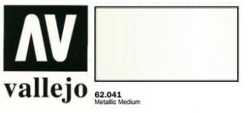 Vallejo Acrylic Paints VLJ-62041 60 ml Bottle Metallic Medium Premium