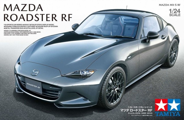 1 by 24 Mazda MX5 RF Roadster Sports Car