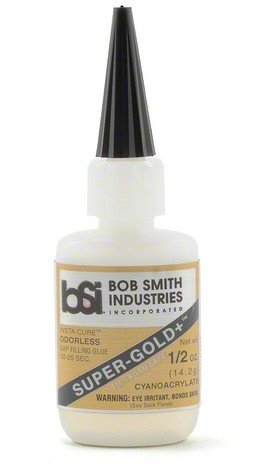 Picture of Bob Smith Industries BSI-126 Super-Gold Plus Gap Filling CA Glue&#44; 0.5 oz