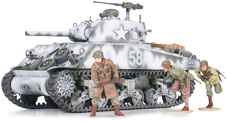 TAM-35251 1 by 35 US M4A3 Sherman Tank with 105 mm Howitzer