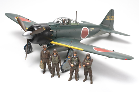 TAM-61103 1 by 48 Mitsubishi A6M5 & 5a Zero Fighter