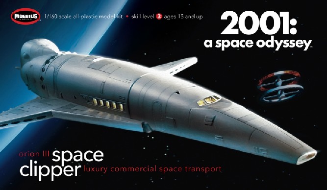 MOE-20012 1 by 160 2001 Space Odyssey - Orion III Space Clipper