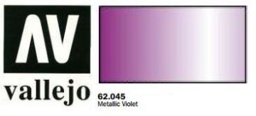 Vallejo Acrylic Paints VLJ-62045 60 ml Bottle Metallic Violet Premium