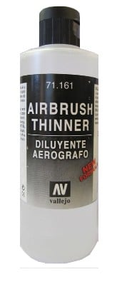 Vallejo Acrylic Paints VLJ-71161 200 ml Bottle Airbrush Thinner -  Vallejo Paint