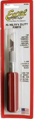 EXL-16005 Hexagonal Plastic Handle No.5 Knife with Cap