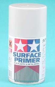 Picture of Tamiya Models TAM-87026 Surface Primer for Plastic & Metal&#44; 100 ml Spray