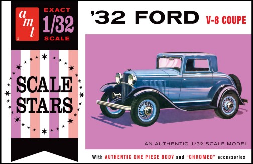 Picture of AMT Plastic Model Kits AMT-1181 1 by 32 1932 Ford V8 Coupe
