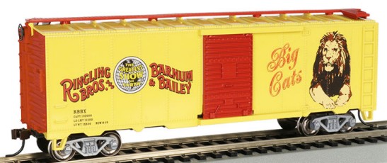 BAC-16612 HO Ringling Bros. & Barnum & Bailey Lion Boxcar