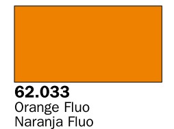 Vallejo Acrylic Paints VLJ-62033 60 ml Bottle Fluorescent Orange Premium