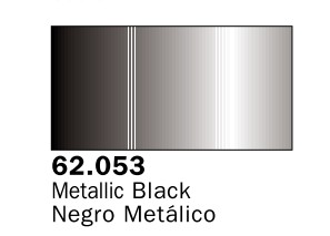 Vallejo Acrylic Paints  60 ml Bottle Metallic Black Premium