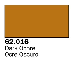 Vallejo Acrylic Paints VLJ-62016 60 ml Bottle Dark Ochre Premium