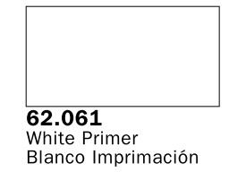Vallejo Acrylic Paints VLJ-62061 60 ml Bottle White Primer Premium