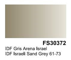 Vallejo Acrylic Paints VLJ-74614 200 ml Bottle IDF Israeli Sand Grey FS30372 Surface Primer -  Vallejo Paint