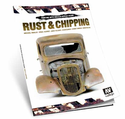 Vallejo Acrylic Paints  Rust & Chipping Techniques Book
