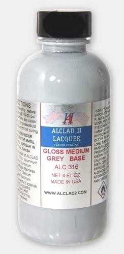 ALC-316 4 oz Bottle Gloss Medium Grey Base