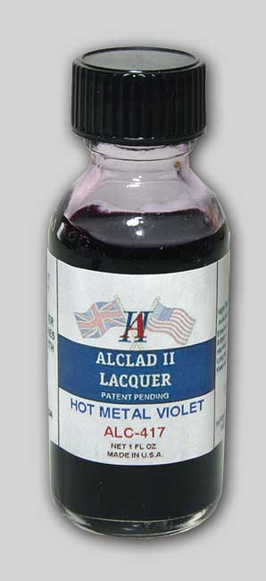 ALC-417 1 oz Bottle Hot Metal Violet Lacquer