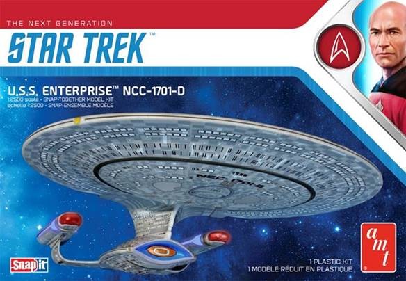 AMT-1126 1 by 2500 Star Trek the Next Generation USS Enterprise NCC1701D