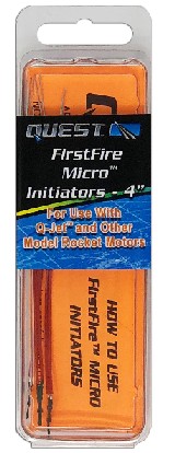 Picture of Quest Model Rocketry QUS-7026 First Fire Micro Initiators - Pack of 3
