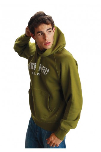 Picture of Wild Palms 940MUL Mens Advanced Fleece Pullover Hood, Mustard - Large