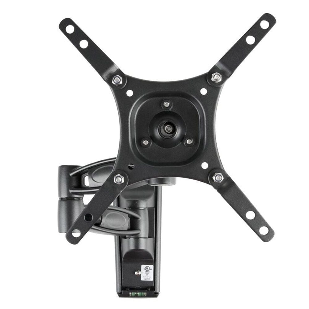 SB-WM-ART1-S-BL Single Arm Articulating Full Motion Outdoor Weatherproof Mount for 32-43 in. TV Screens & Displays - Black