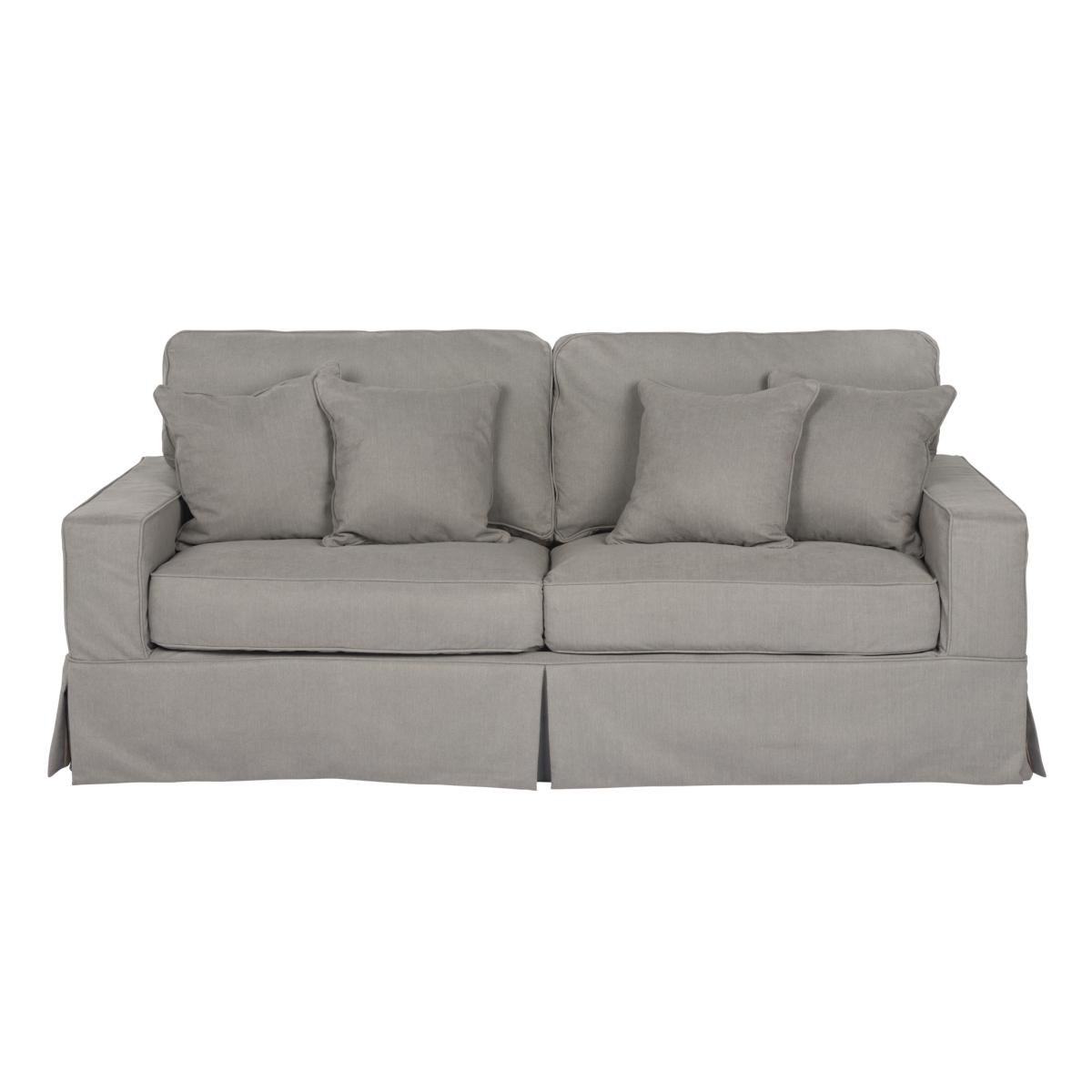 Americana Slipcovered Sofa Peyton Slate