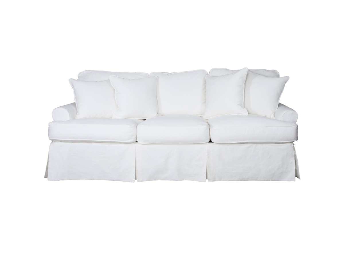 Horizon Slipcovered Sofa Peyton Pearl