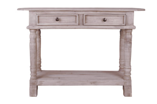 Cottage Weathered Console Table