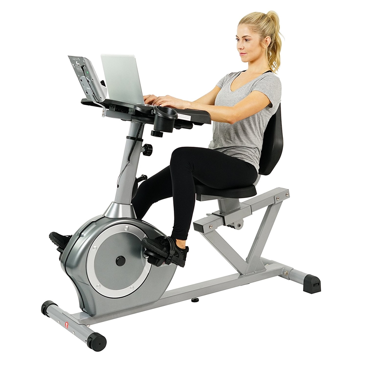 Picture of Sunny Health & Fitness SF-RBD4703 Convertible Recumbent Bike