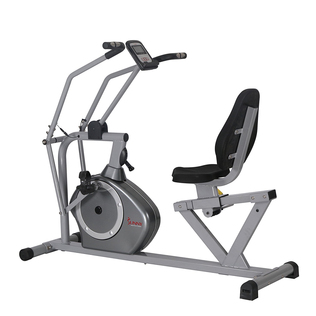 Picture of Sunny Health & Fitness SF-RB4708 Cross Training Magnetic Recumbent Bike